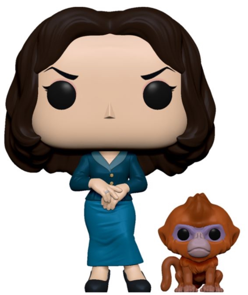 FUNKO ACTION FIGURES FUNKO POP HIS DARK MATERIALS: MRS COULTER W/ OZYMANDIAS
